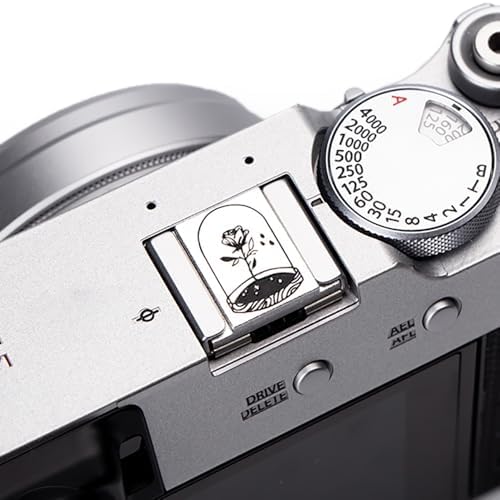 Rose Pattern Hot Shoe Cover for Fujifilm X100VI XT5 XT30III for Nikon - Image 4
