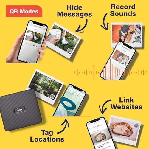 Fujifilm Instax Link Wide Printer - Mocha Gray - Image 4