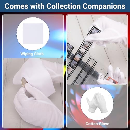 Acid Free Film Negative Binder - 3 Ring Binder with 60 Pack 35mm Negative Sleeves for Film Storage, Up to 2520 Frames, 35mm Film Holder, Film Camera Accessories - Image 6