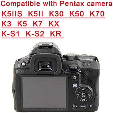 FR Eyecup Eyepiece Viewfinder Compatible with Pentax K5IIS K5II K30 K50 K7 K5 K3 Camera (2 Pack) (FAN-US-2X FR) - Image 3