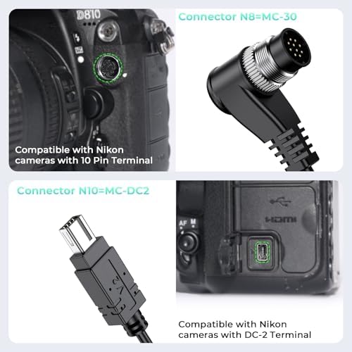 Rechargeable Wireless Camera Remote Control for Nikon Shutter Release - Image 6