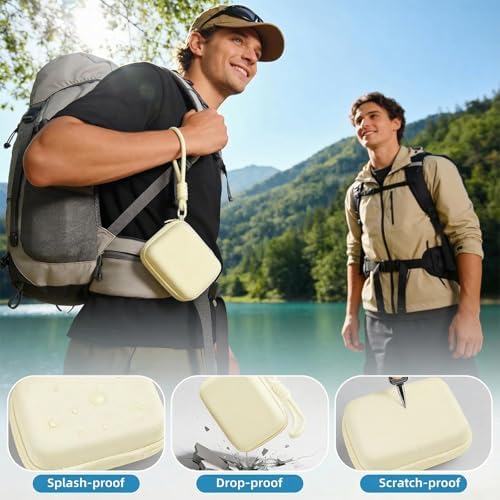 Digital Camera Case for Kodak PIXPRO FZ55/FZ45/CAMKORY, Pale Yellow - Image 6