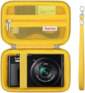 Camera Case for Panasonic LUMIX ZS99 / ZS300 Digital Camera, Yellow by Supmay