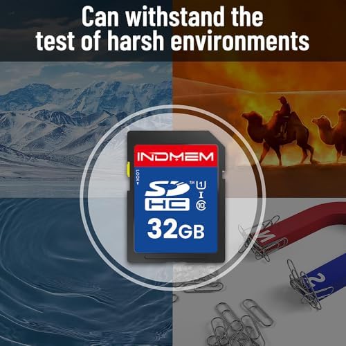 32GB SD Card (5 Pack) SDHC Flash Memory Cards UHS-I U1 Class 10 High-Speed Full HD Video Compatible with Digital Point-and-Shoot Cameras, HD Camcorders, DSLR and PC, 32GB(5pc) - Image 5
