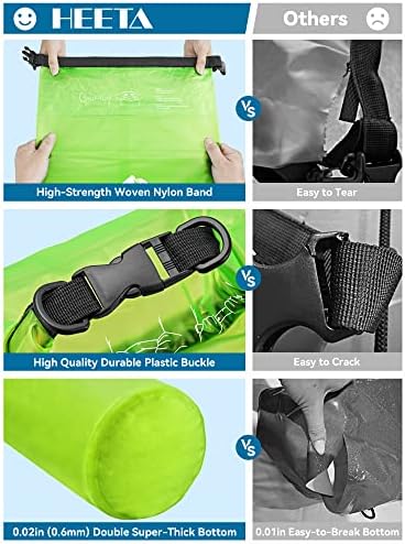 HEETA Dry Bag Waterproof Backpack with Phone Case 5L/10L/20L/30L/40L - Image 4