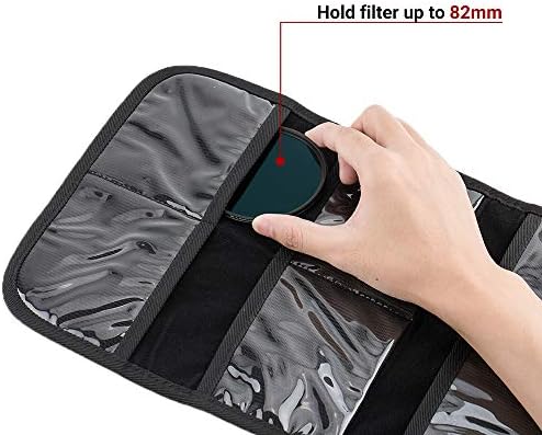 JJC 8 Pockets Lens Filter Case for Circular or Square Filters up to 82mm - Image 4