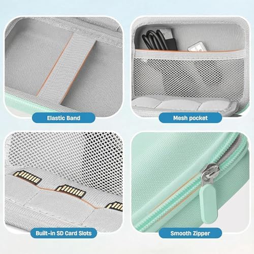 Digital Camera Case for Kodak PIXPRO FZ55/FZ45/CAMKORY, Green - Image 5