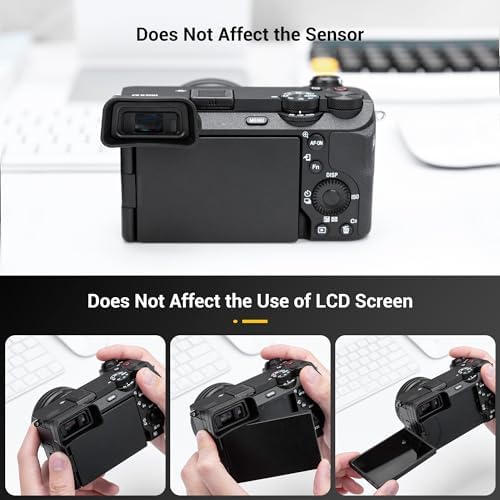 Kiwifotos Long Soft FDA-EP20 Eyecup Eye Cup Eyepiece for Sony A6700 Camera - Image 5