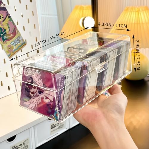 2x3 Photo Storage Box Clear Acrylic Organizer for Kpop & Instax Mini - Image 2