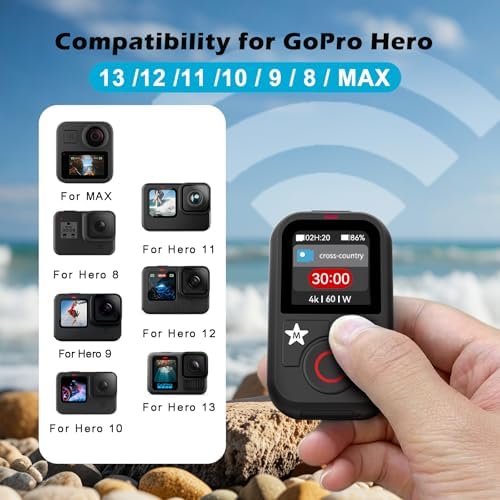 Smart Remote Control for GoPro Hero 13 12 11 10 9 8 Black MAX - Image 2
