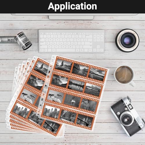 120 Film Holder 120-4, Pack of 60 120 Film Negative Sleeves for Film Negative Storage, Up to 960 Frames - Image 6