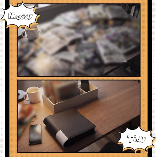 Zhehao 1 Pack Comic Book Binder, 20 Sleeves, Holds up to 40 Comics, Black - Image 7