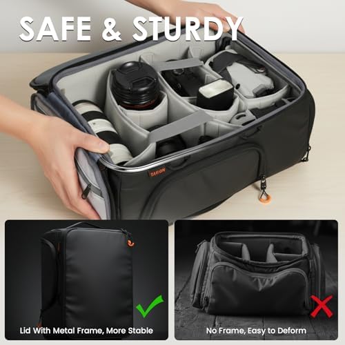 TARION Medium Camera Insert Bag Quick Access DSLR Inner Case Organizer M - Image 5