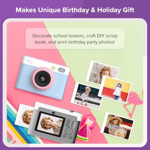 myFirst Insta Lux Instant Print Camera, Instant Print Camera, Cotton Candy - Image 5