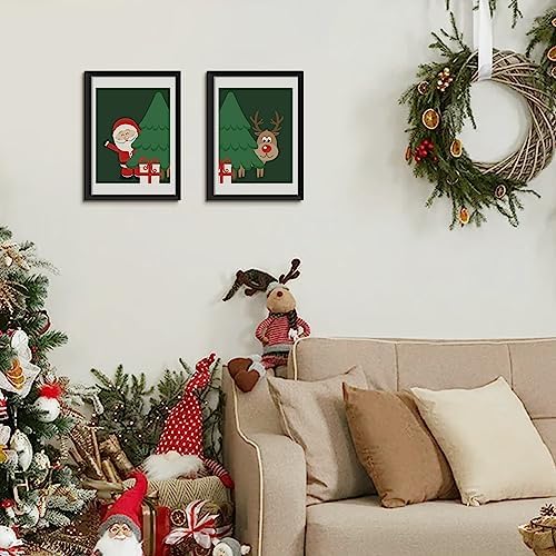 upsimples 10x14 Picture Frame Set of 5, Display Pictures 8.5x11 with Mat or 10x14 Without, Wall Gallery Poster Frames, Black - Image 7