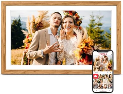 Frameo Digital Picture Frame, Frameo 15.6'' Large Digital Photo Frame WiFi by Pastigio