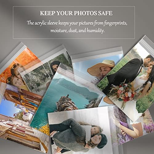 50 Pack 9x12 Inch Acid-Free Crystal Clear Plastic Sleeves for Art Prints - Image 5