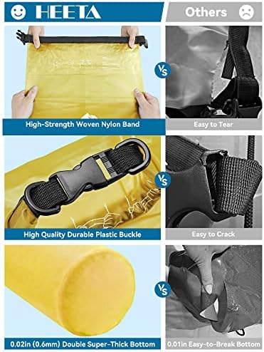 HEETA Dry Bag Waterproof Backpack with Phone Case 5L/10L/20L/30L/40L - Image 4
