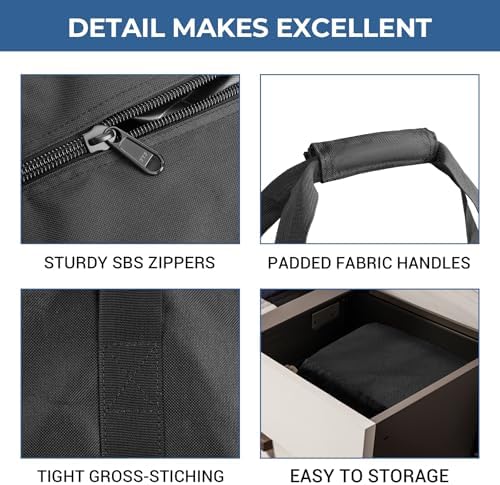 COOLBEBE 2 Pack 60" Sports Duffle Bag - 332L Extra Large Travel Luggage Bag - Image 3