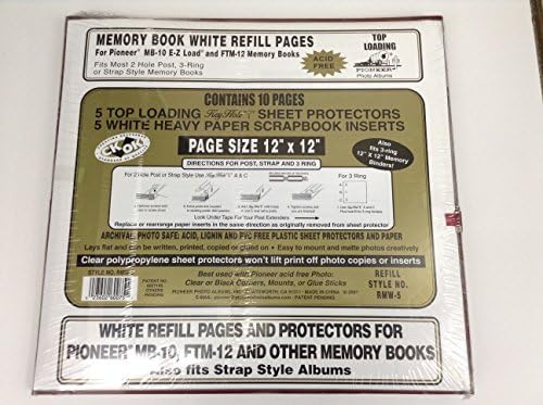Pioneer Photo Albums Mb10 Ez-Load Deluxe Memory Book, 12" X 12" - Image 4