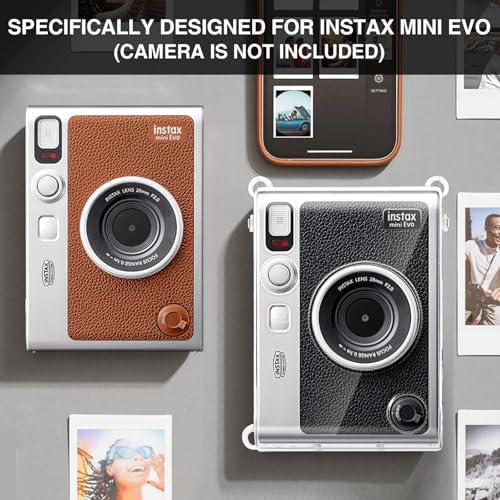 CAIYOULE Camera Case for Fujifilm Instax Mini EVO Instant Film Camera - Image 3