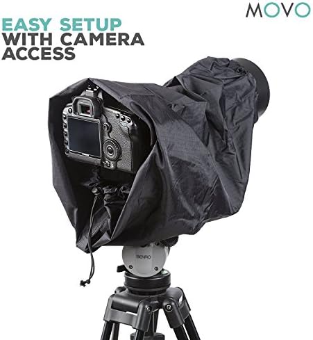 Movo CRC17 Storm Raincover Protector for DSLR Cameras, Lenses, Photographic Equipment (Small Size: 17 x 14.5) - Image 4