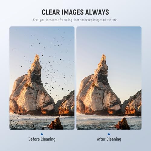 NEEWER 6 in 1 Camera Lens Cleaning Kit for Electronics, Phones, Tablets, 3X Double Head Lens Brush Pen + 2X 24mm Full Frame Sensor Swab + 1x Cleaning Cloth, HM-48 - Image 7