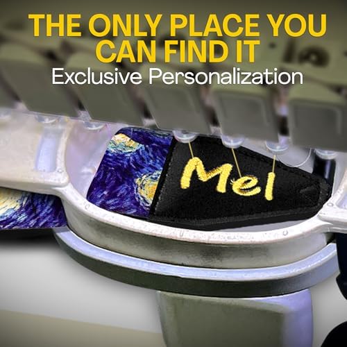 Art Tribute Camera Strap Personalized With Name - Shoulder, Crossbody & Neck Camera Strap for Photographers, Fits All Cameras, Canon Nikon Sony Fujifilm, Padded Strap W/Quick Release & Leather Ends - Image 4