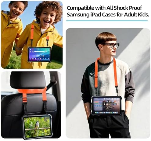 Adjustable Shoulder Strap, iPad Strap Nylon Neck Lanyard - Image 4