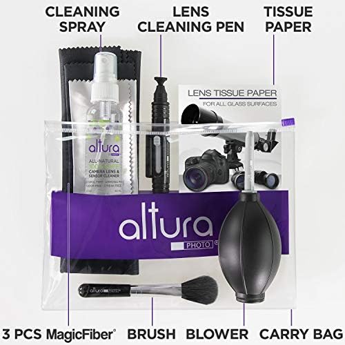 Altura Photo Camera Cleaning Kit, All-Natural Lens Cleaner, DSLR Mirrorless - Image 2