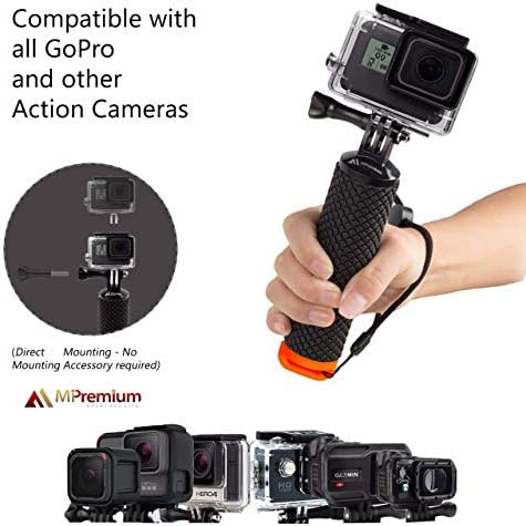 Floating Hand Grip Waterproof Monopod for GoPro Hero 13 12 11 10 9 8 7 6 5 - Image 3