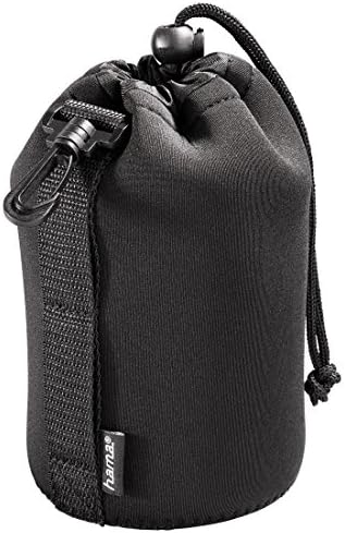 Hama 126695 | Large Neoprene Pouch for Camera Lens, Black - Image 2