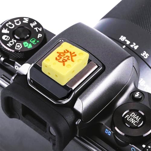 Camera Hot Shoe Cover, Cute Hot Shoe Cap, Hot Shoe Protector Compatible with Sony Fujifilm Fuji Canon Nikon Pentax Leical Panasonic (2pcs Mahjong) - Image 5