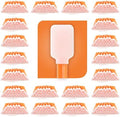AAwipes Foam Swabs (1000 pcs Large Rectangular Foam Tips, 5.25", Orange) Cleanroom Foam Cleaning Swab for Roland Printers, Inkjet Printer, Air Conditioner, Car Vent, etc (C714C) by AAWipes