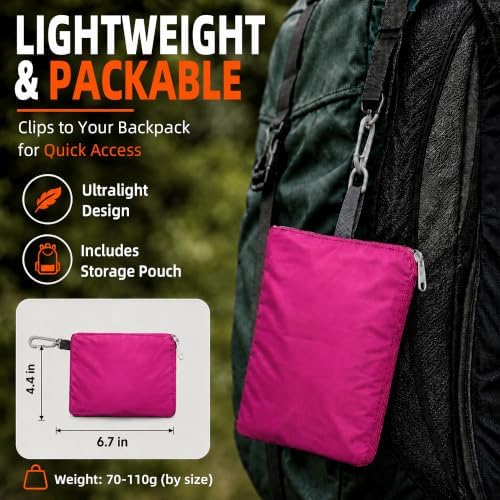 Frelaxy Waterproof Backpack Rain Cover, Pack Covers for Hiking, Travel - Image 5