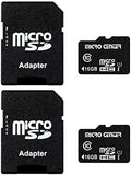 Micro Center 16GB Class 10 MicroSDHC Flash Memory Card with Adapter, 2Pack by INLAND