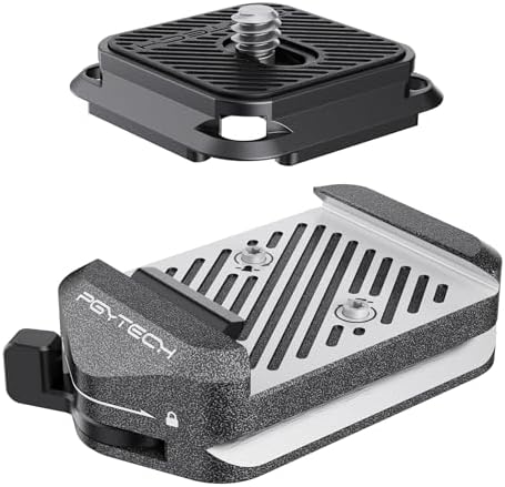 PGYTECH Quick Release Plate & Clamp V2 Arca Swiss Camera Mount Adapter by PGYTECH-US