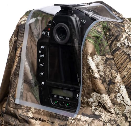 Think Tank Emergency Camera Rain Cover for DSLR and Mirrorless Cameras with 24-70mm Lens - Small (Realtree APX Camouflage) - Image 5