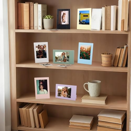 2x3 Photo Frames for Instax Mini EVO 13 12 Liplay SE Link 3 Camera Film, 3-inch Small Picture Frame for Mini 11 40 41 90 99 7+ Photo with Clear Protective Film (14-Packs Multicolour) - Image 6