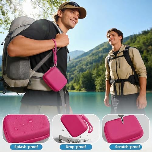Digital Camera Case for Kodak PIXPRO FZ55/FZ45/CAMKORY, Fuchsia - Image 6