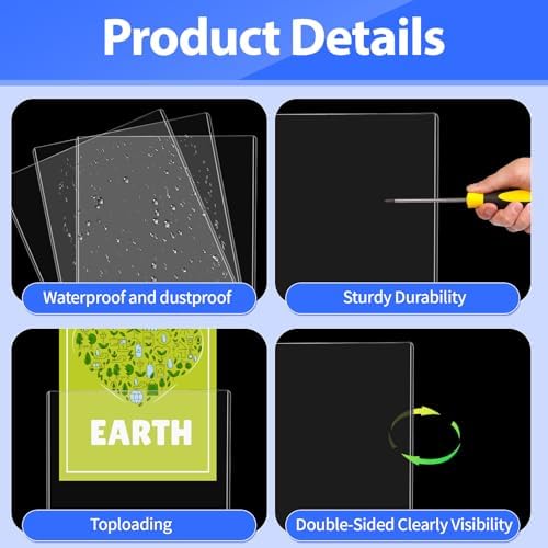 6 Pcs 24 x 36 Toploaders Rigid Print Protectors Clear Poster Protector Sleeve Sheet PVC for Document Holder Photo Protector (6, 24 x 36 Inches) - Image 4