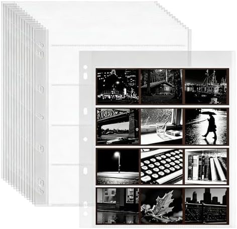120 Film Negative Sleeves 50Pcs Film Storage Binder for Negatives Archival Film Holder Help You Collect and Organize Films. by KDIMSY