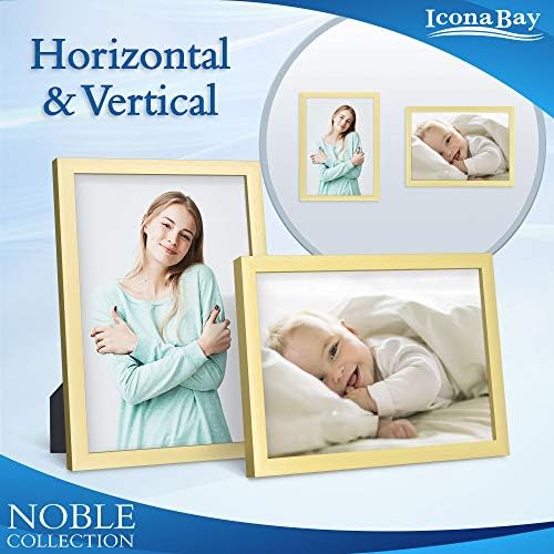 Icona Bay 4x6 Picture Frames (Gold, 72 Pack), Modern Professional Frame Set, Noble Collection - Image 5