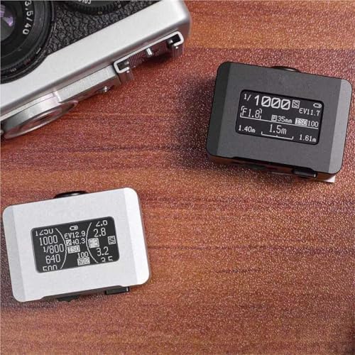 Camera Light Meter, High Precision Film Camera Exposure Meter, 30° Average Metering, with 0.96in OLED Screen, Adjust ISO, Aperture and Shutter Speed Photography, for Vintage Cameras - Image 6
