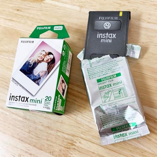 Fujifilm Instax Mini Film for All Mini Cameras + Quality Photo Cloth, 40 Sheets - Image 2