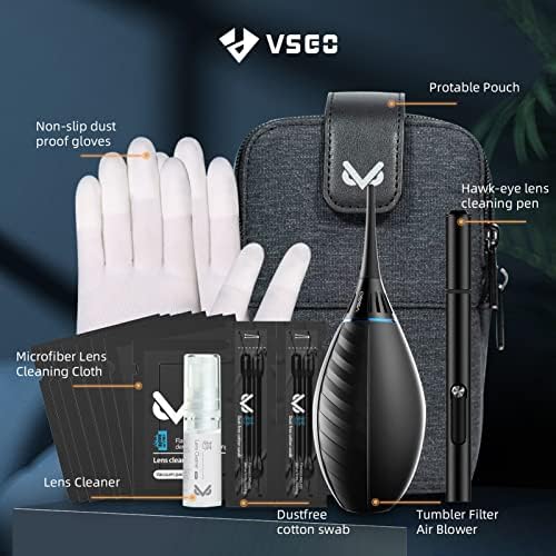 VSGO 16-in-1 Professional Camera Lens Cleaning Kit with Storage Bag VS-A3E - Image 2