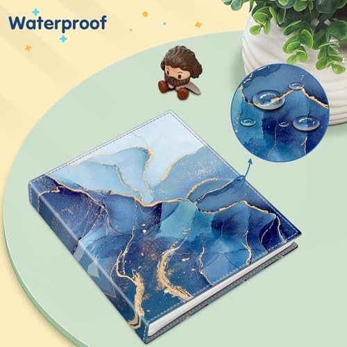 Fintie Photo Album for 8x10 Photos, 52 Pockets Vegan Leather Memory Book - Image 5