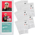 pbf PHOTO BOOTH FRAMES 2x6 Magnetic Picture Frames for Refrigerator | 2 x 6 Clear Magnetic Vinyl Frames for Photo Strips for Fridge (100-Pack) by pbfPHOTOBOOTHFRAMES