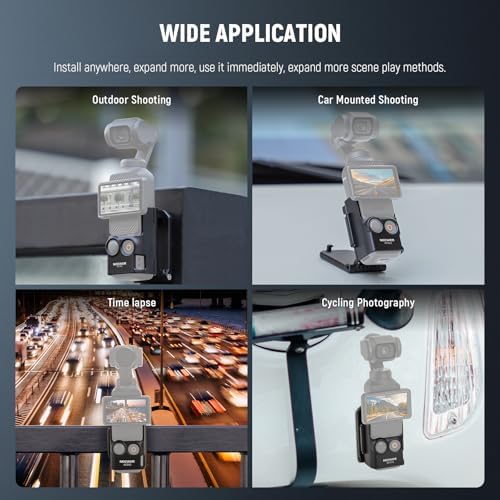 NEEWER Basics Magnetic Mount Compatible with DJI Osmo Pocket 3 Xtra Muse - Image 3