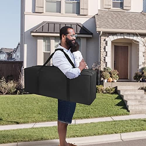 COOLBEBE 42" Sports Duffle Bag - 150L Extra Large Travel Duffel Luggage Bag - Image 7